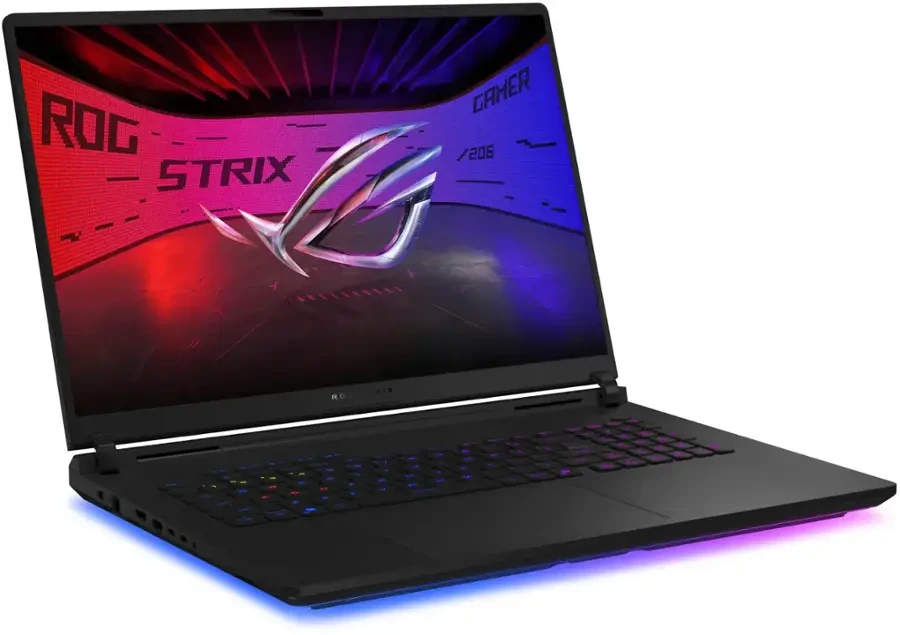 ASUS - ROG Strix SCAR 18 18" 2.5K 240Hz Gaming Laptop - Intel Core Ultra 9 HX - 32GB RAM - NVIDIA GeForce RTX 5090 - 2TB SSD - Off-Black